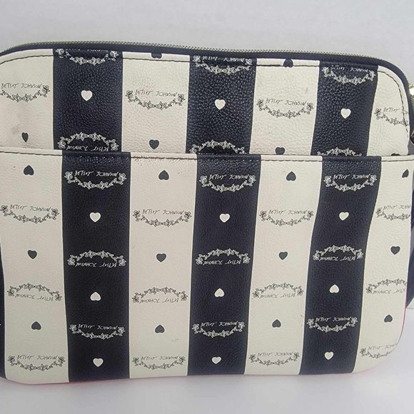 Betsey Johnson wrist clutch bag purse Large - Picture 4 of 8